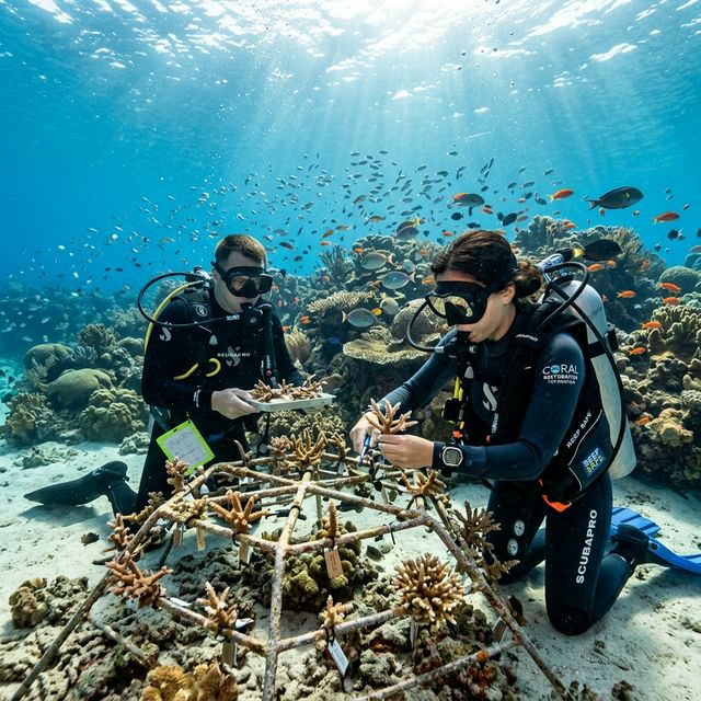 Reef Guardians Emergency Coral Restoration